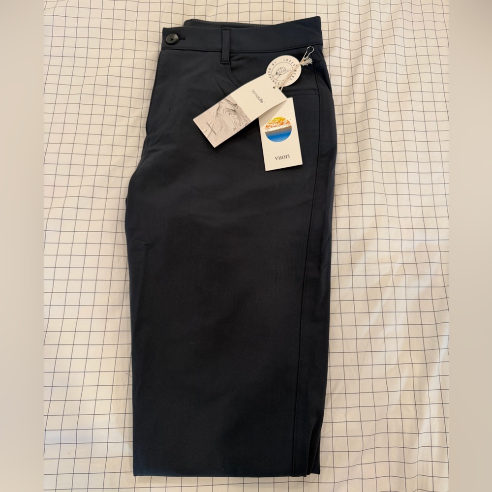 Vuori Men's Charcoal Meta Pant 33x34 NWT